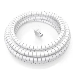 AISENS ORGANIZADOR DE CABLE EN ESPIRAL 25MM - 2.0M - COLOR BLANCO
