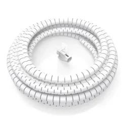 AISENS ORGANIZADOR DE CABLE EN ESPIRAL 25MM - 3.0M - COLOR BLANCO
