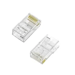 AISENS PACK DE 100 CONECTORES RJ45 8 HILOS CAT.6 AWG24