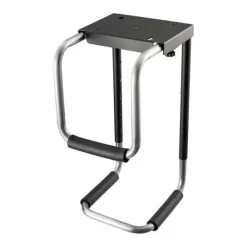 AISENS SOPORTE ALTURA PERSONALIZABLE PARA CPU POR DEBAJO DE ESCRITORIO - COLOR NEGRO/PLATA