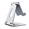 AISENS SOPORTE DE SOBREMESA TAMAÑO M AJUSTABLE (2 PIVOTES) PARA MOVIL / TABLET - COLOR PLATA