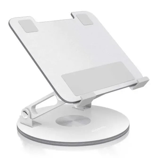 AISENS SOPORTE DE SOBREMESA GIRATORIO AJUSTABLE PARA PORTATIL / TABLET 7-13 - COLOR PLATA