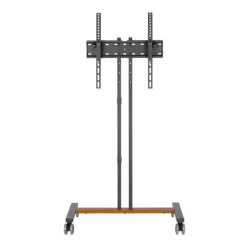 AISENS SOPORTE DE SUELO ECO CON RUEDA PARA MONITOR/TV 35KG DE 32-55 - COLOR NEGRO