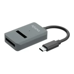 AISENS USB-C DOCK M.2 (NGFF) ASUC-M2D012-GR SATA/NVME A USB3.1 GEN2 - COLOR GRIS