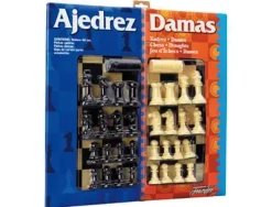 AJEDREZ CON DAMAS TABLERO GRANDE 41X40X4,6