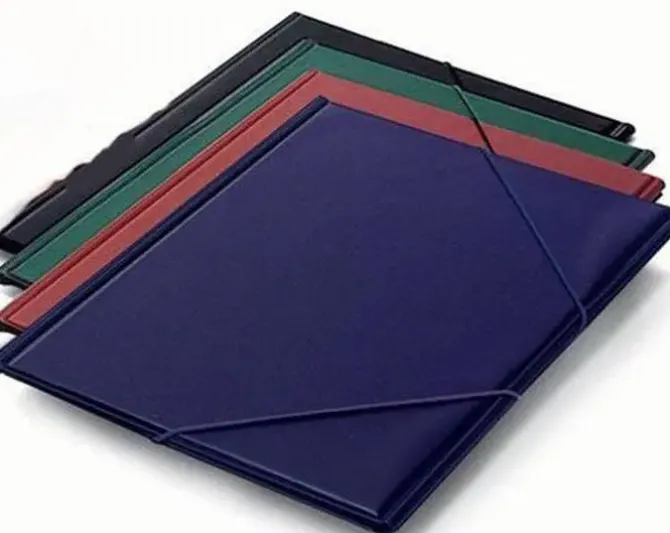 ALCES CARPETA PVC ALCES 4º GOMAS SURTIDAS 200VRD-AZ-GRA MAK215088