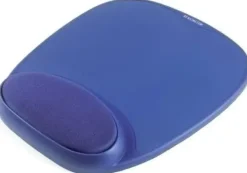 ALFOMBRILLA KENSINGTON C/REPOSAMUÑECAS ESPUMA AZUL