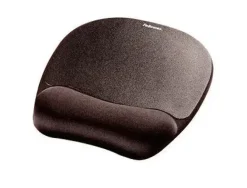 ALFOMBRILLA PARA RATON FELLOWES CON REPOSAMUÑECAS DE ESPUMA MEMORY FOAM NEGRO 230X196X20 MM