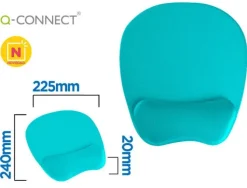 ALFOMBRILLA PARA RATON Q-CONNECT CON REPOSAMUÑECAS ERGONOMIC