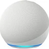 AMAZON ECHO DOT 5ª GEN ALTAVOZ INTELIGENTE WIFI BLUETOOTH - CONTROL DE OTROS DISPOSITIVOS - SONIDO DE CALIDAD - ALEXA INTEGRADO - ALTAVOZ FRONTAL DE 44MM - COLOR BLANCO