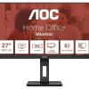 AOC MONITOR 27 LED IPS FULLHD 1080P 75HZ - RESPUESTA 4MS - AJUSTE DE ALTURA - ANGULO DE VISION 178° - ALTAVOCES INCORPORADOS - USB, HDMI, VGA, AUDIO - MONTAJE VESA 100X100