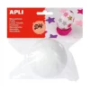APLI BOLA DE POREXPAN Ø 80 MM - COLOR BLANCO