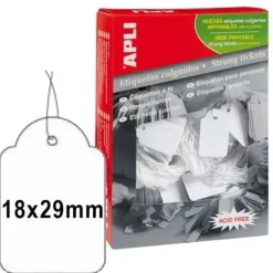 APLI CAJA DE 1000 ETIQUETAS COLGANTES 18X29 MM REF 00389