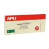 APLI CLASSIC 3 BLOCS DE 100 NOTAS ADHESIVAS 40 X 50 MM - COLOR AMARILLO