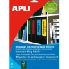 APLI ETIQUETA ADHES. APLI A4 190X61 ROJP25 01376 MAK255079