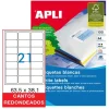 APLI ETIQUETAS APLI A4 63,5X38 C/ROMO 100H 02414 MAK029817