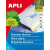 APLI ETIQUETAS APLI 38X21,2 C/RECTO 25H 01209 MAK002092