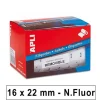 APLI ETIQUETAS ROLLO APLI 16X22 PVP RE.FLU 10088 MAK029133