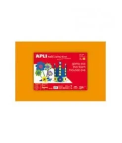 APLI GOMA EVA 1,8MM 40X60 NARANJA AP12773