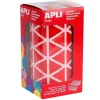 APLI GOMETS ADHES. ROLL.TRIANG. 21X21X21. ROJO 2596U. AP04869
