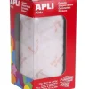 APLI GOMETS ADHES. ROLL.TRIANG. 21X21X21. BLANCO 2596U. 11906