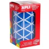 APLI GOMETS ADHES. ROLL.TRIANG. 21X21X21. AZUL 2596U. AP04868