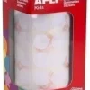 APLI GOMETS EN ROLLOS CIRCULO BLANCO 15 MM AP11904