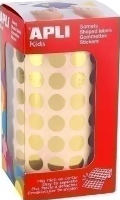 APLI GOMETS EN ROLLOS CIRCULO ORO 10,5 MM 11626 5192