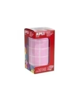 APLI GOMETS EN ROLLOS CUADRADOS ROSA 020X020 11499