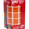 APLI GOMETS EN ROLLOS CUADRADOS NARANJA 020X020 AP11498