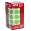 APLI GOMETS EN ROLLOS REDONDOS 20MM COLOR VERDE CLARO PASTEL 1770U. AP16724