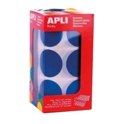 APLI GOMETS FORMAS GEOMETRICAS APLI REDONDO 33 MM AZUL AP17864