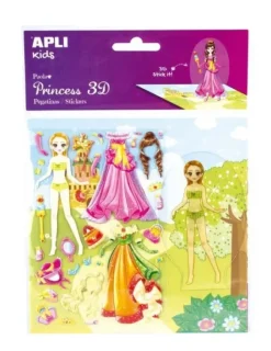 APLI PEGATINAS VESTIDITOS DRESS UP 3D PAOLA 1H AP16302