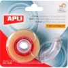 APLI PORTARROLLOS+CINTA 33X19 MM 12094 CON CORTADOR