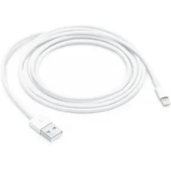 APPLE CABLE LIGHTNING A USB-A - LONGITUD 2M - COLOR BLANCO