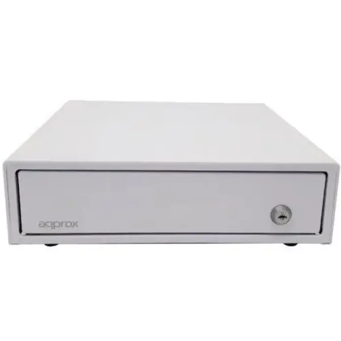 APPROX CAJON PORTAMONEDAS ELECTRICO - 8 COMPARTIMENTOS - APERTURA MANUAL Y AUTOMATICA - CONEXION RJ11