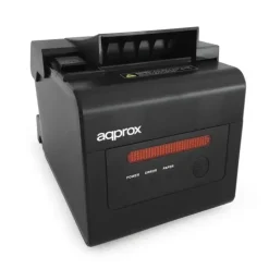 APPROX IMPRESORA TERMICA DE RECIBOS - ALARMA DE IMPRESION - RESOLUCION 203DPI - VELOCIDAD 300MM/S - USB, RJ-11, RS232, LAN - AUTO-CORTE Y CORTE MANUAL