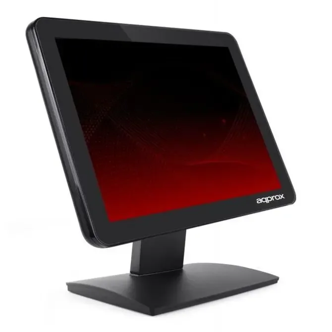 APPROX MONITOR TACTIL CAPACITIVO 15 PARA TPV 1024 X 768 - RESPUESTA 5MS - ANGULO DE VISION H 160º V 140º - USB, VGA - COMPATIBLE CON VESA