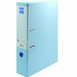 ARCHIVADOR PLUS.3 F. 80MM AZUL PASTEL 181150