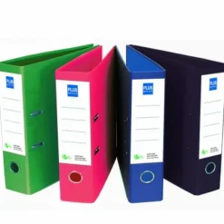 ARCHIVADOR PLUS.3 F. 80MM ROJO 181162