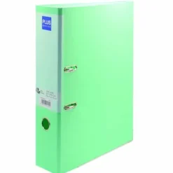 ARCHIVADOR PLUS.3 F. 80MM VERDE PAST. 181152