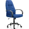 ARCHIVO 2000 SILLON DIRECCION MORCEGO BASCULANTE APOYABRAZOS INCLUIDOS.TAPIZADO MALLA COLOR AZUL.REF.6457
