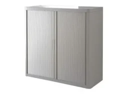 ARMARIO FAST-PAPERFLOW ESTRUCTURA DE ACERO Y POLIESTIRENO CON 2 PUERTAS CORREDERAS Y CERRADURA COLOR