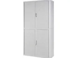 ARMARIO FAST-PAPERFLOW ESTRUCTURA DE ACERO Y POLIESTIRENO CON 4 PUERTAS CORREDERAS Y CERRADURA COLOR