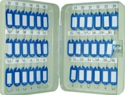 ARMARIO METALICO PORTALLAVES Q-CONNECT 250X180X60 MM PARA 36 LLAVES