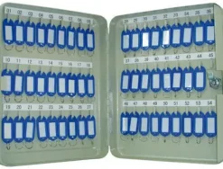 ARMARIO METALICO PORTALLAVES Q-CONNECT 300X240X60 MM PARA 54 LLAVES