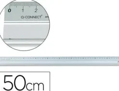 ARTIST REGLA METALICA ALUMINIO 50CM ANTIDESLIZANTE CS17910 KF00288