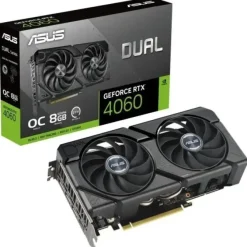 ASUS DUAL GEFORCE RTX 4060 EVO OC EDITION TARJETA GRAFICA 8GB GDDR6 DLSS3