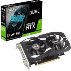 ASUS DUAL GEFORCE RTX 3050 OC EDITION TARJETA GRAFICA 6GB GDDR6 - HDMI, DVI, DISPLAYPORT