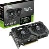 ASUS DUAL GEFORCE RTX 4060 TI EVO OC EDITION TARJETA GRAFICA 8GB GDDR6 DLSS3